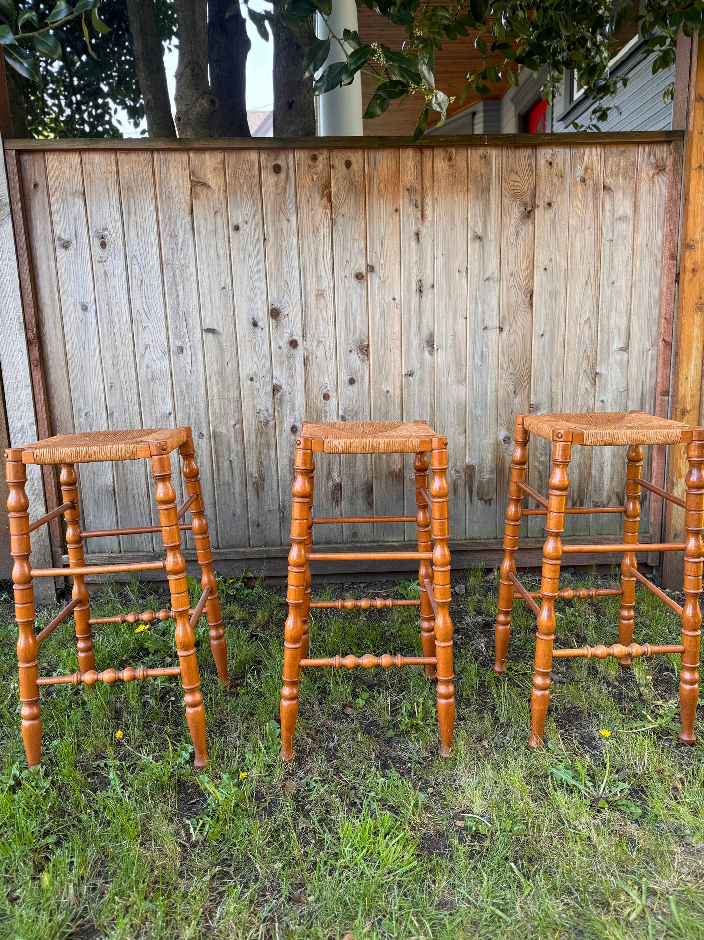 The Vintage Pretzel Bar Stools