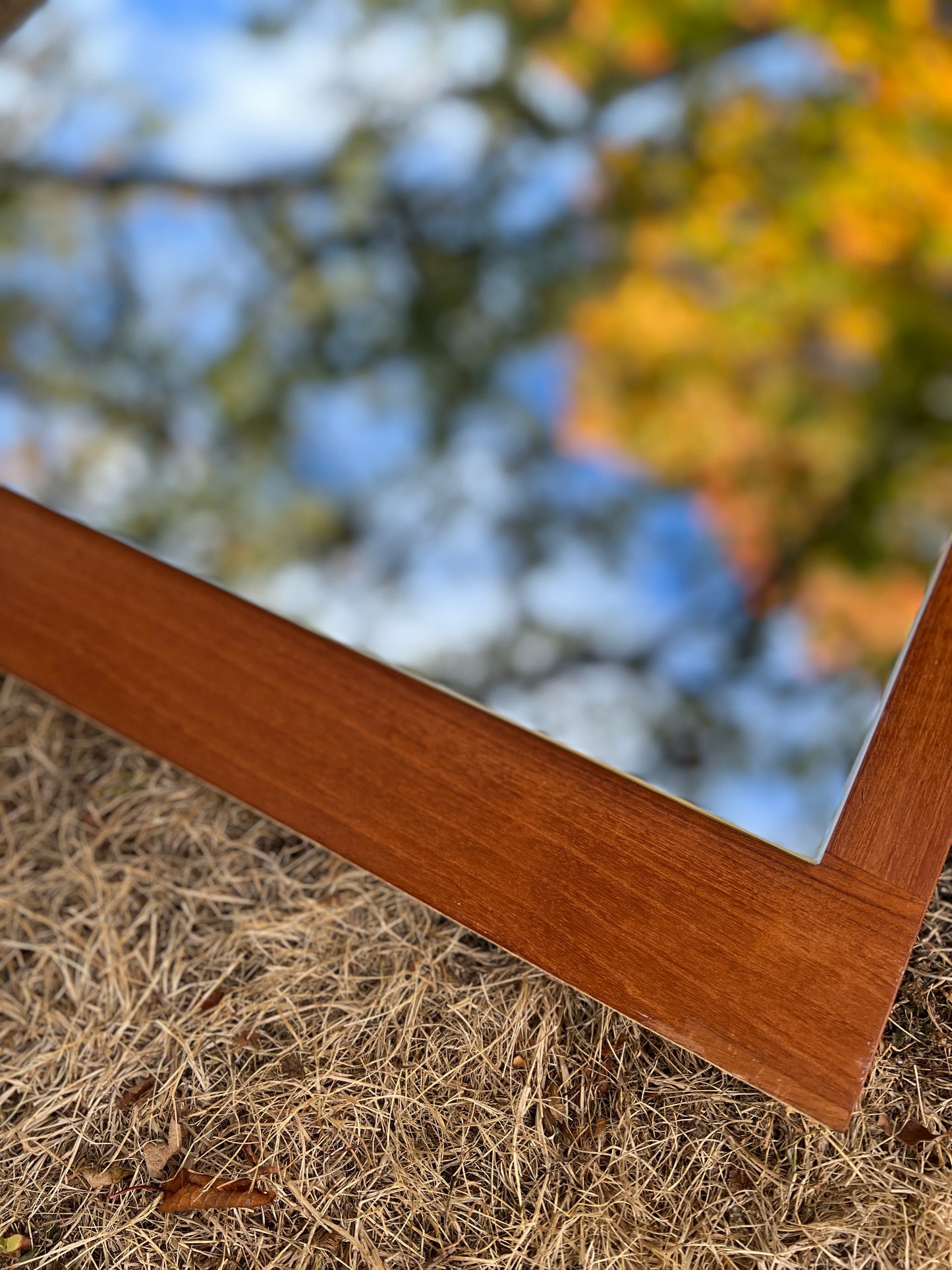 The Anna Teak Mirror