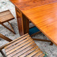 Mid-Century Modern Drop Leaf Table and Chairs