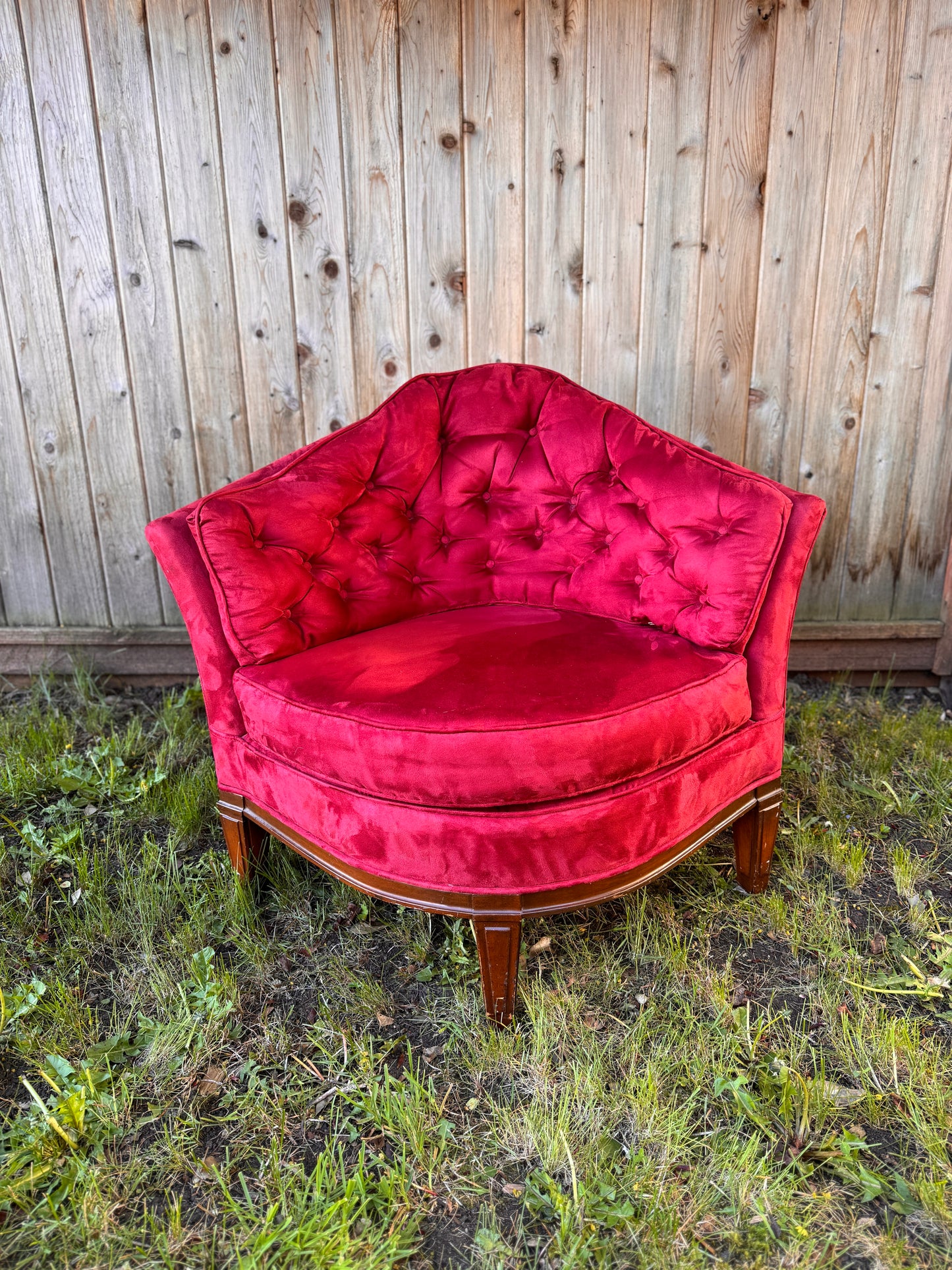 The Red Wine Armchair