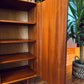 Vintage Danish Teak Armoire Dresser