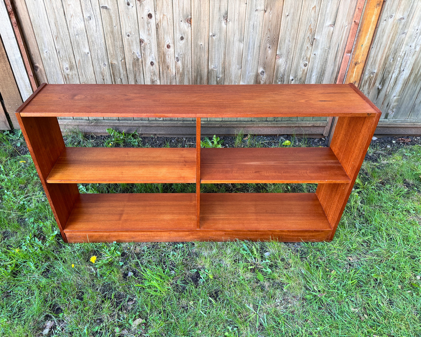 Vintage Teak Bookshelf