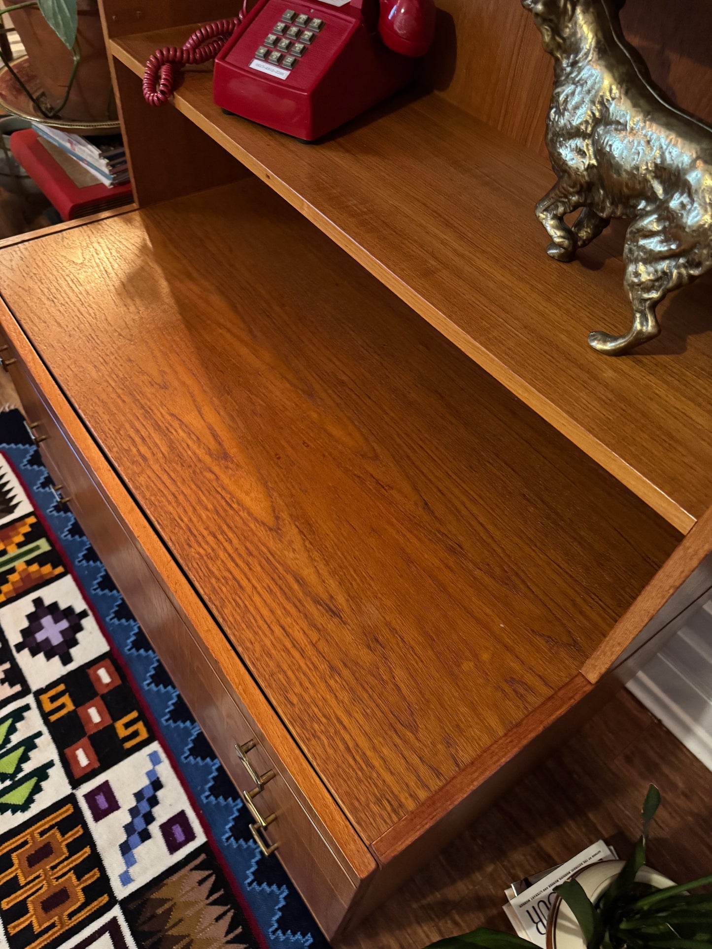Vintage Danish Teak Bookcase