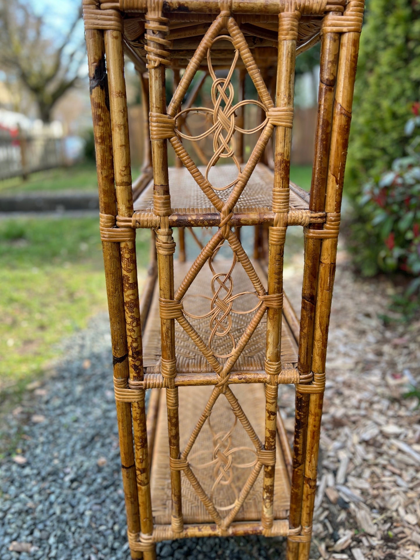 The Rattan Wicker Shelf