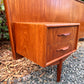 The Hakon Teak Headboard & Nightstands