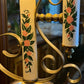 Vintage Regency Style Painted Standing Lamp