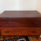 Vintage Restored Solid Walnut Wood Bedside Tables