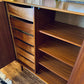Vintage Danish Teak Armoire Dresser