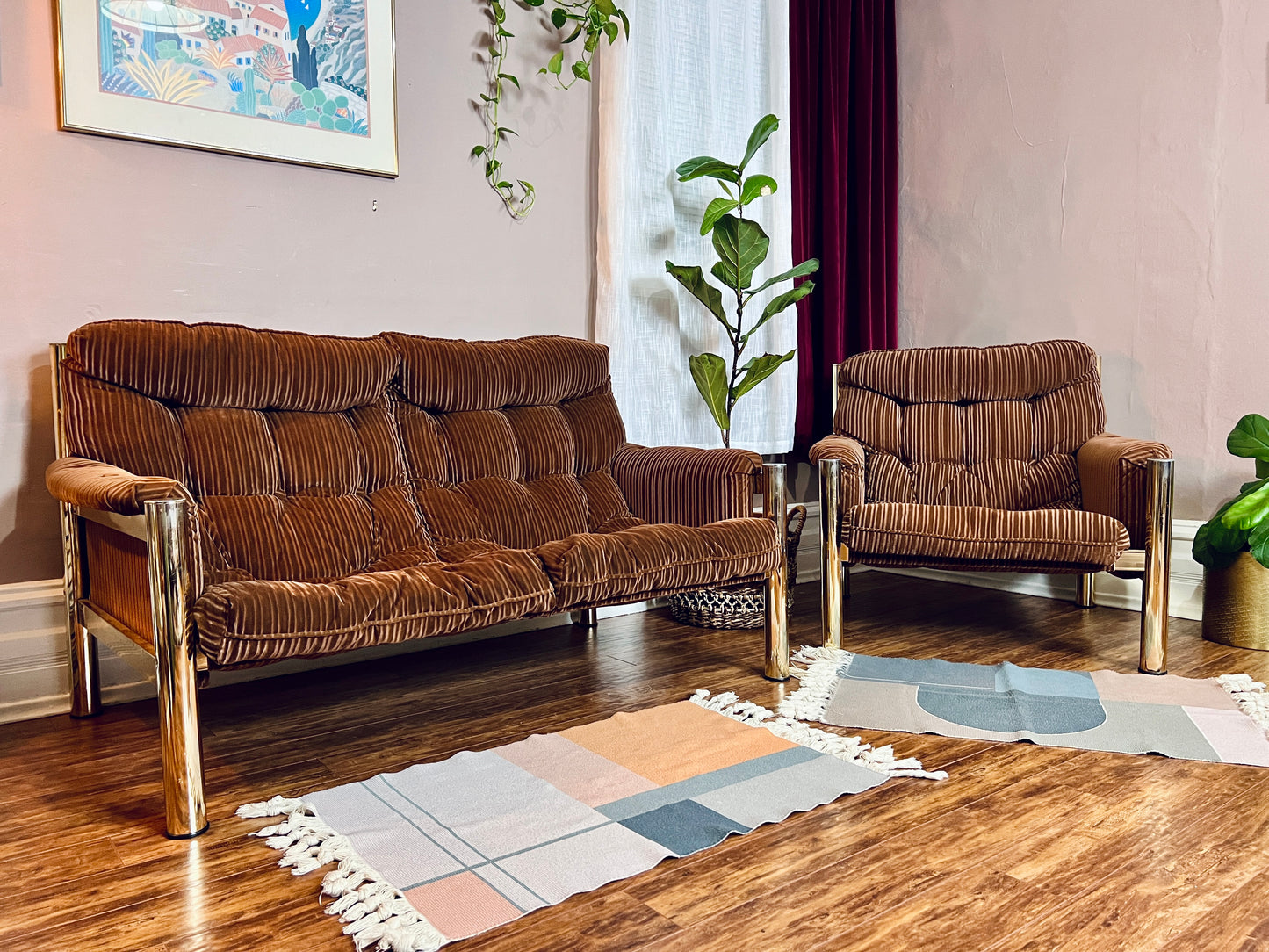 The Leroy Sofa, Armchair & Coffee Table Set