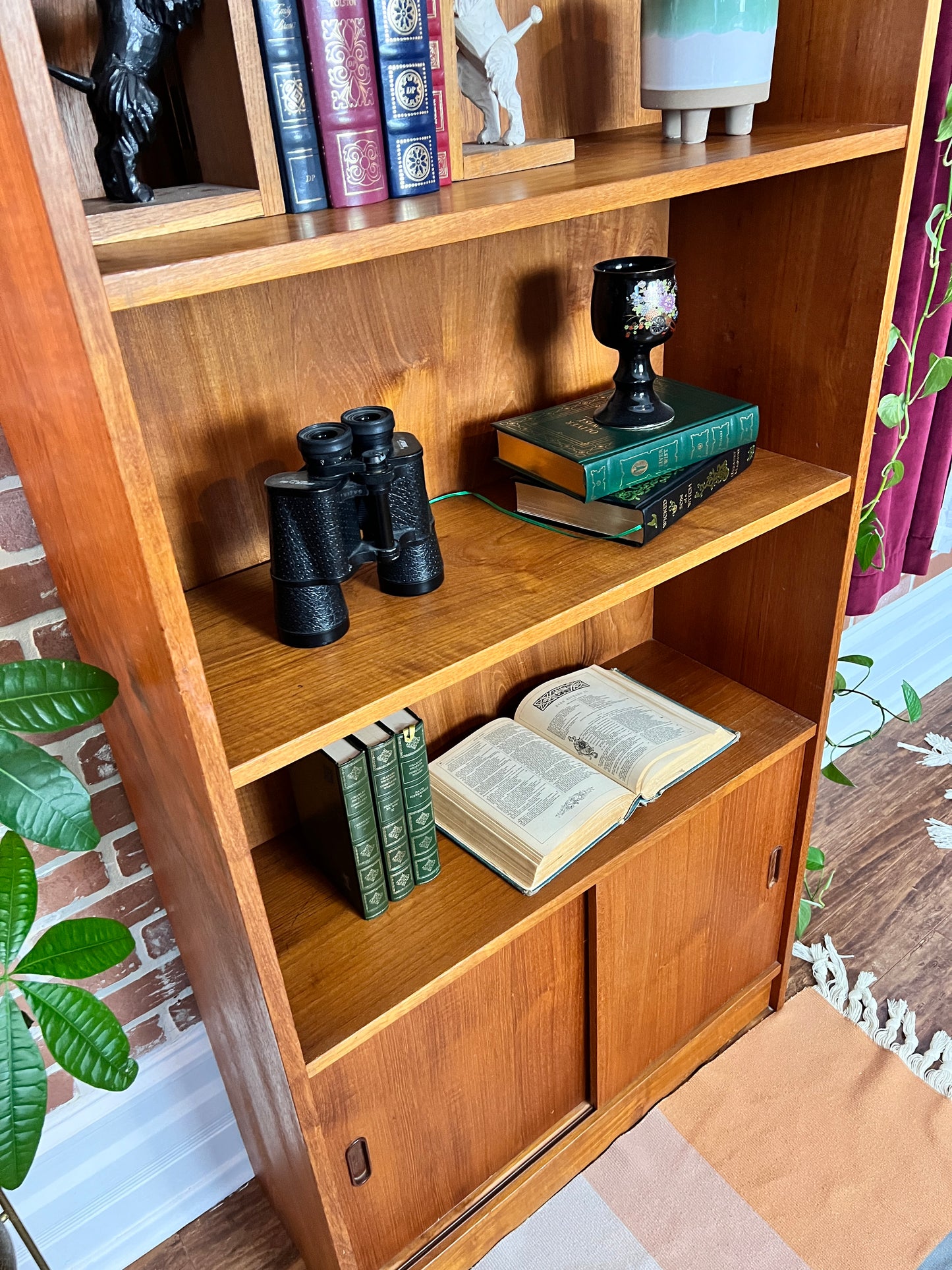 The Emil Danish Teak Bookcase