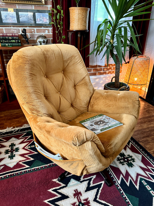 The Caramel Egg Chair