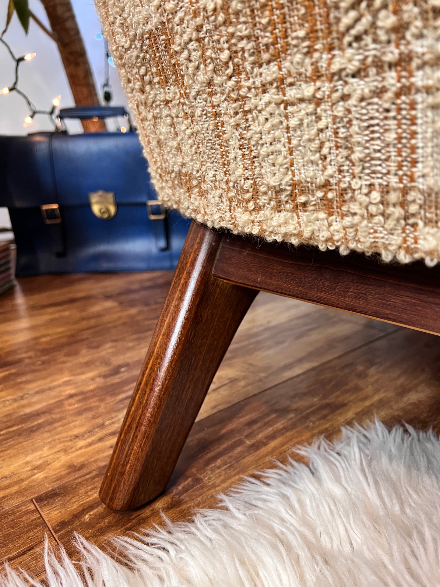 The Calico Teak Sofa