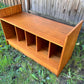 The Kerna Teak Record Cabinet