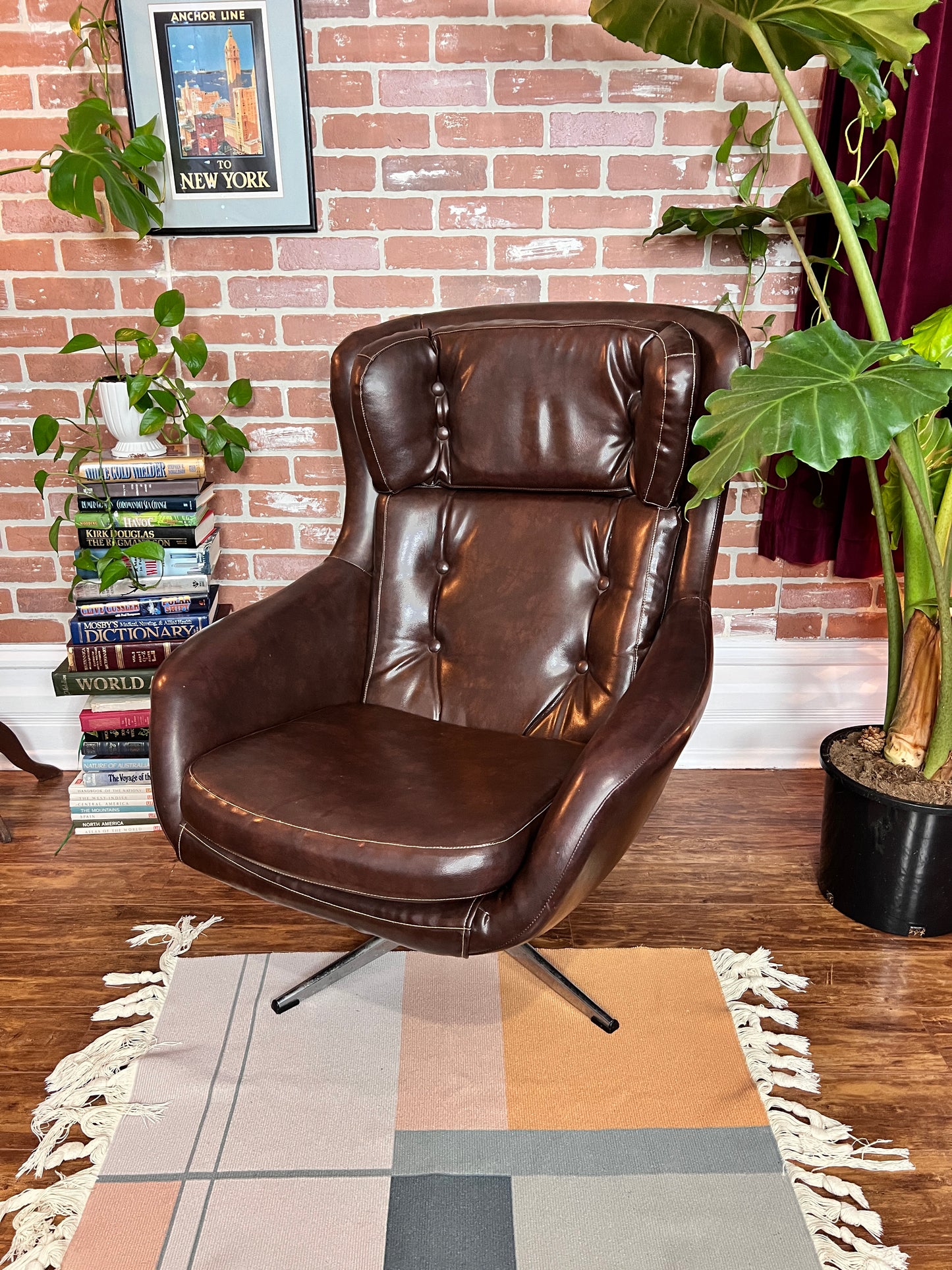 The Brown Derby Egg Chair