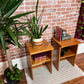 The Mercury Teak Nighstands