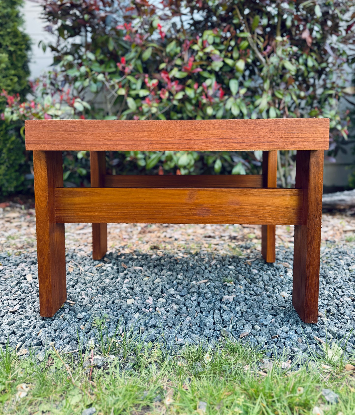 Beautiful Teak Tile Coffee Table