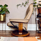 The Ekorness Stressless Recliner Chair & Ottoman