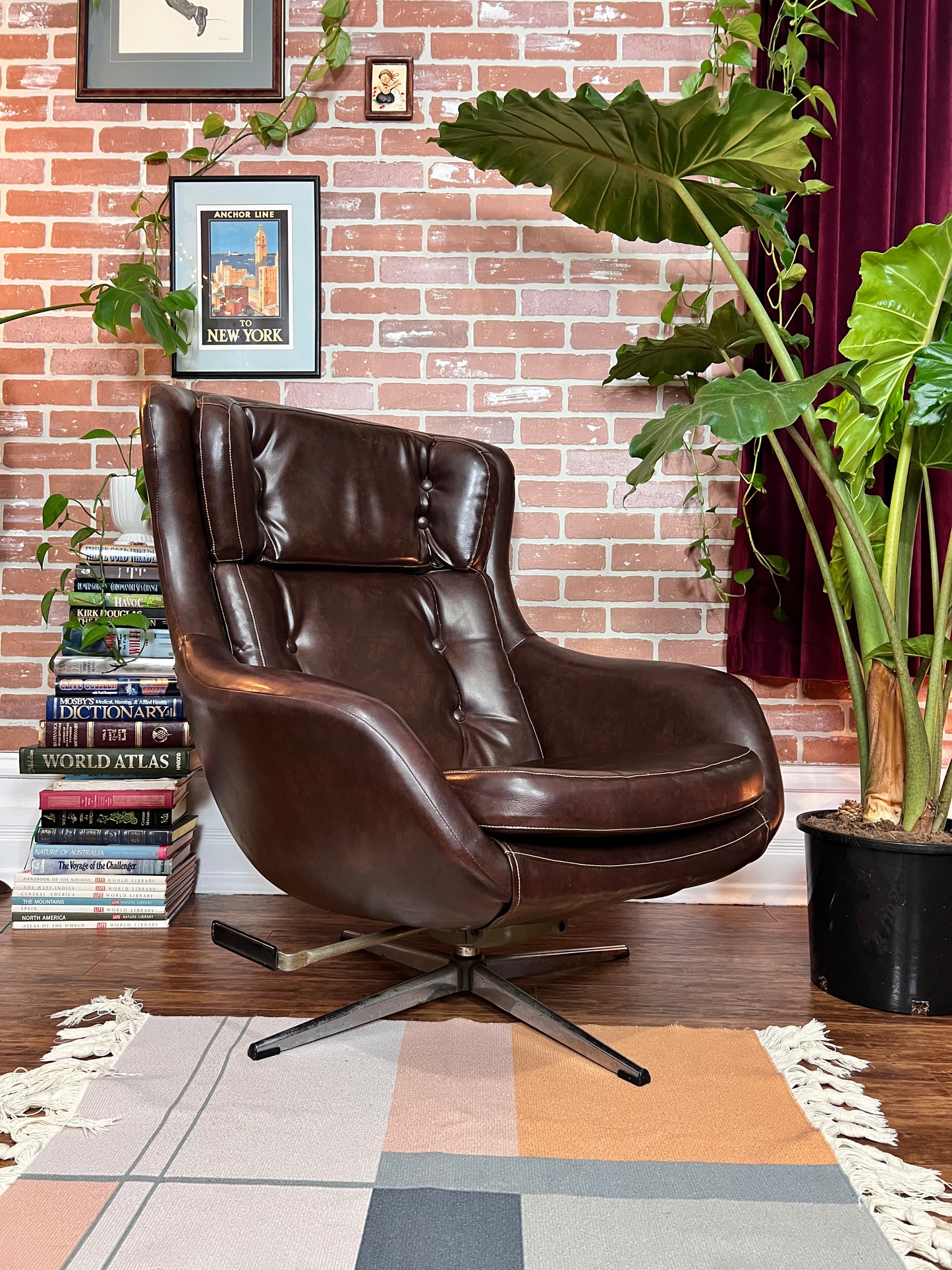 The Brown Derby Egg Chair