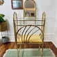 Vintage Regency Brass Vanity Set