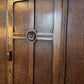 Vintage Arts & Crafts Solid Oak Armoire