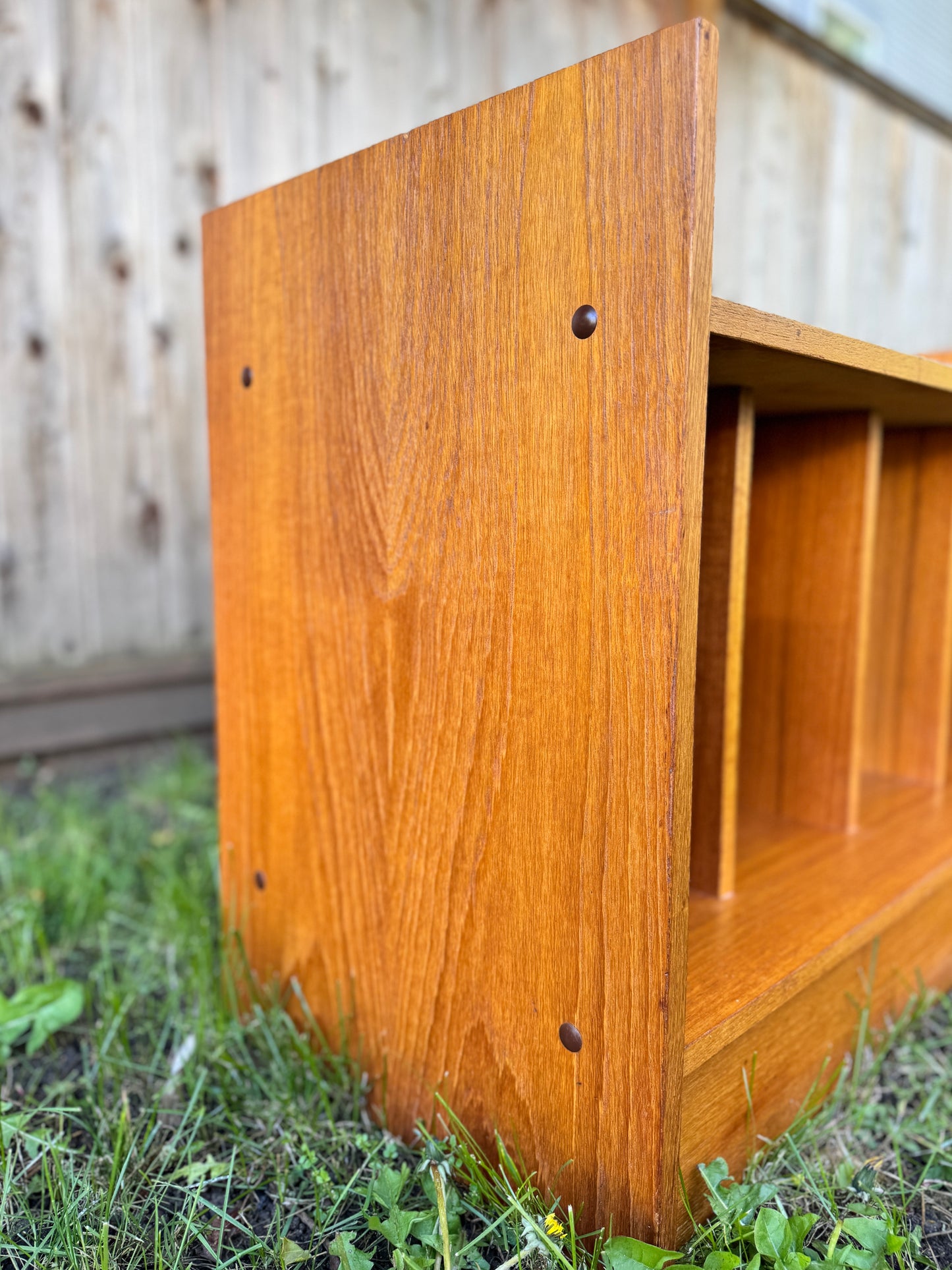 The Kerna Teak Record Cabinet