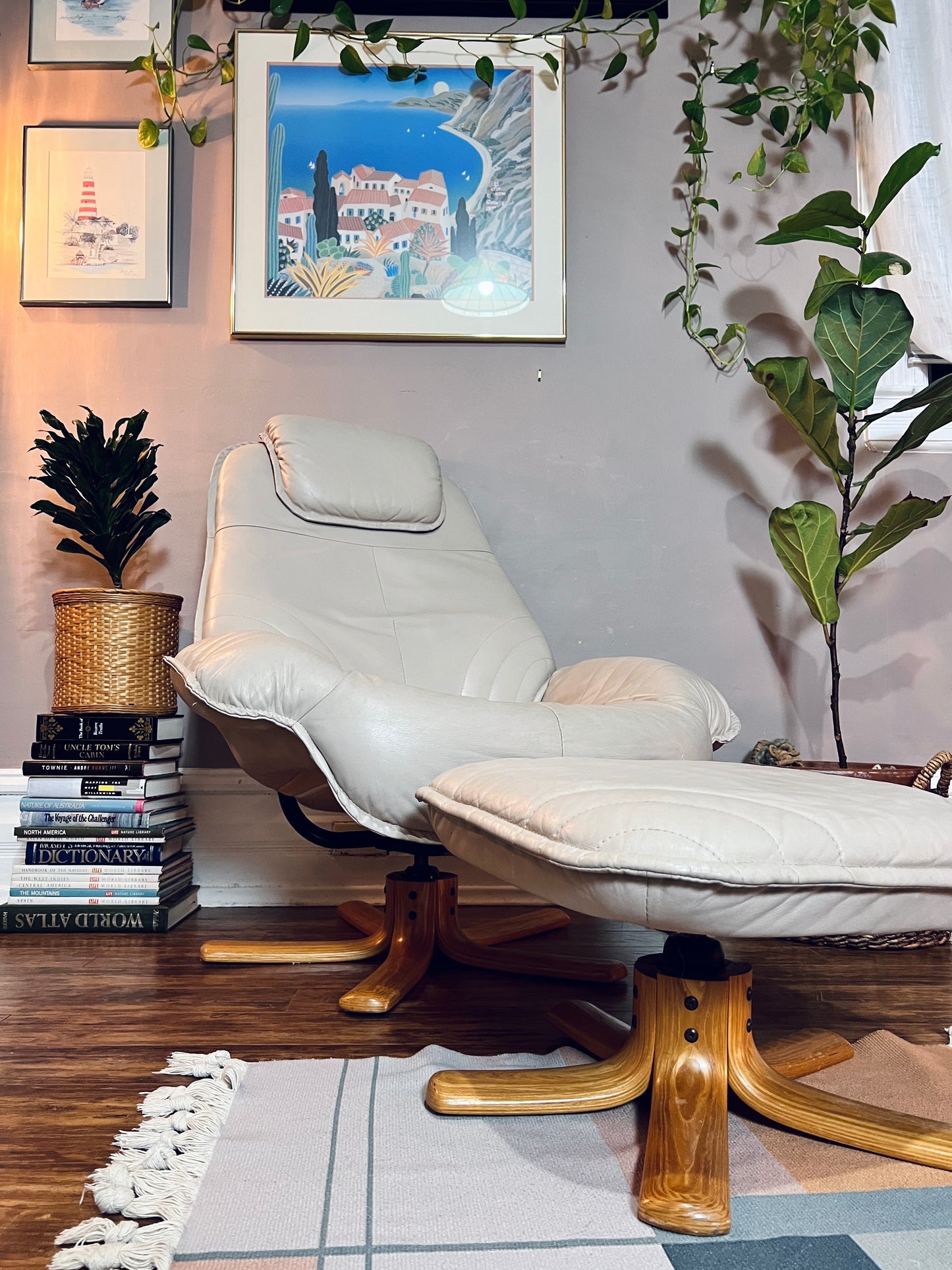 The Kaffe Recliner & Ottoman