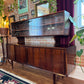 Vintage Danish Rosewood Sideboard & Hutch