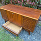 Vintage Walnut Wood Cedar Chest