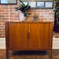 Danish Teak Record Cabinet
