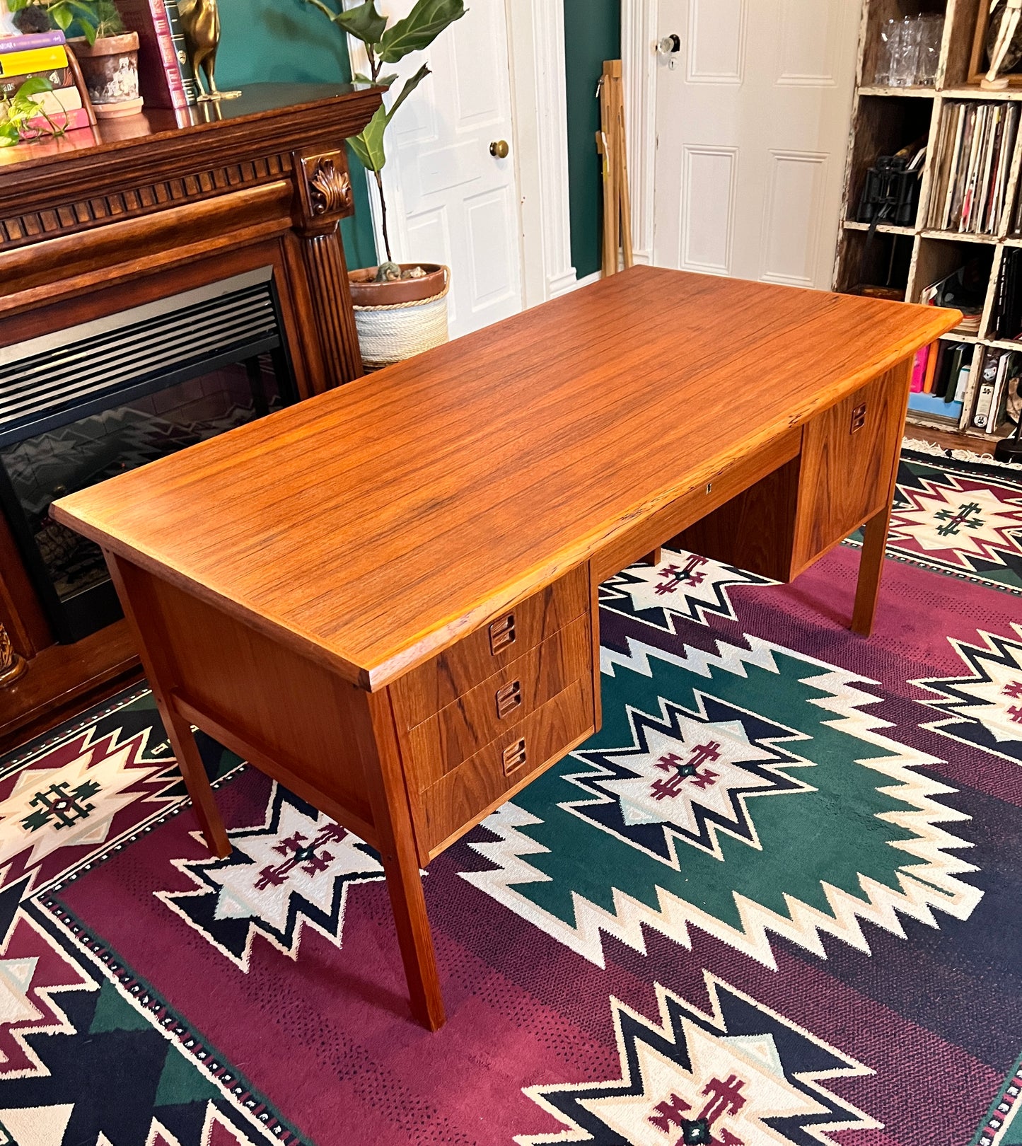 The Mobius Danish Teak Desk