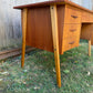 Vintage 4 Drawer Teak Desk
