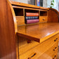 The Maja Teak Roll Top Desk