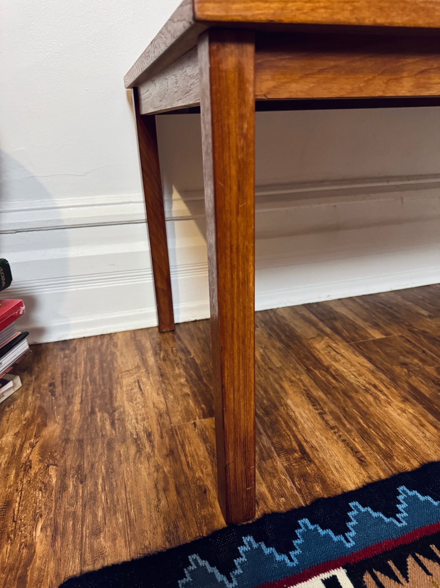 Vintage Danish Teak Tile-Top Coffee Table – Mid-Century Modern