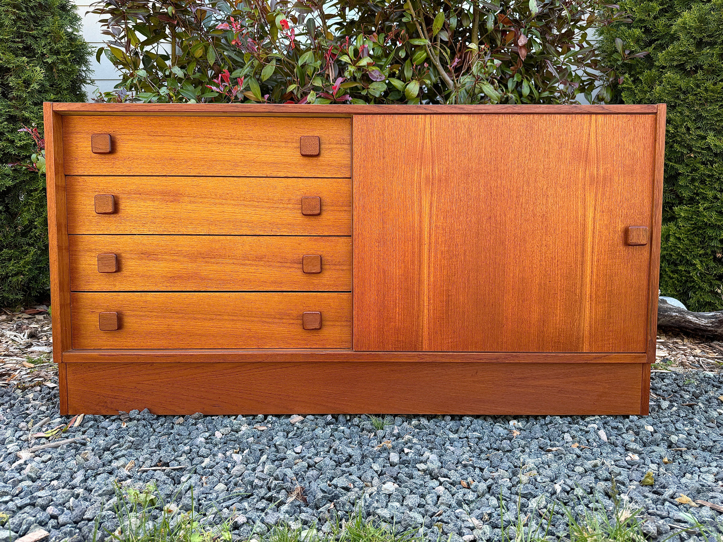 Domino Teak Credenza Dresser