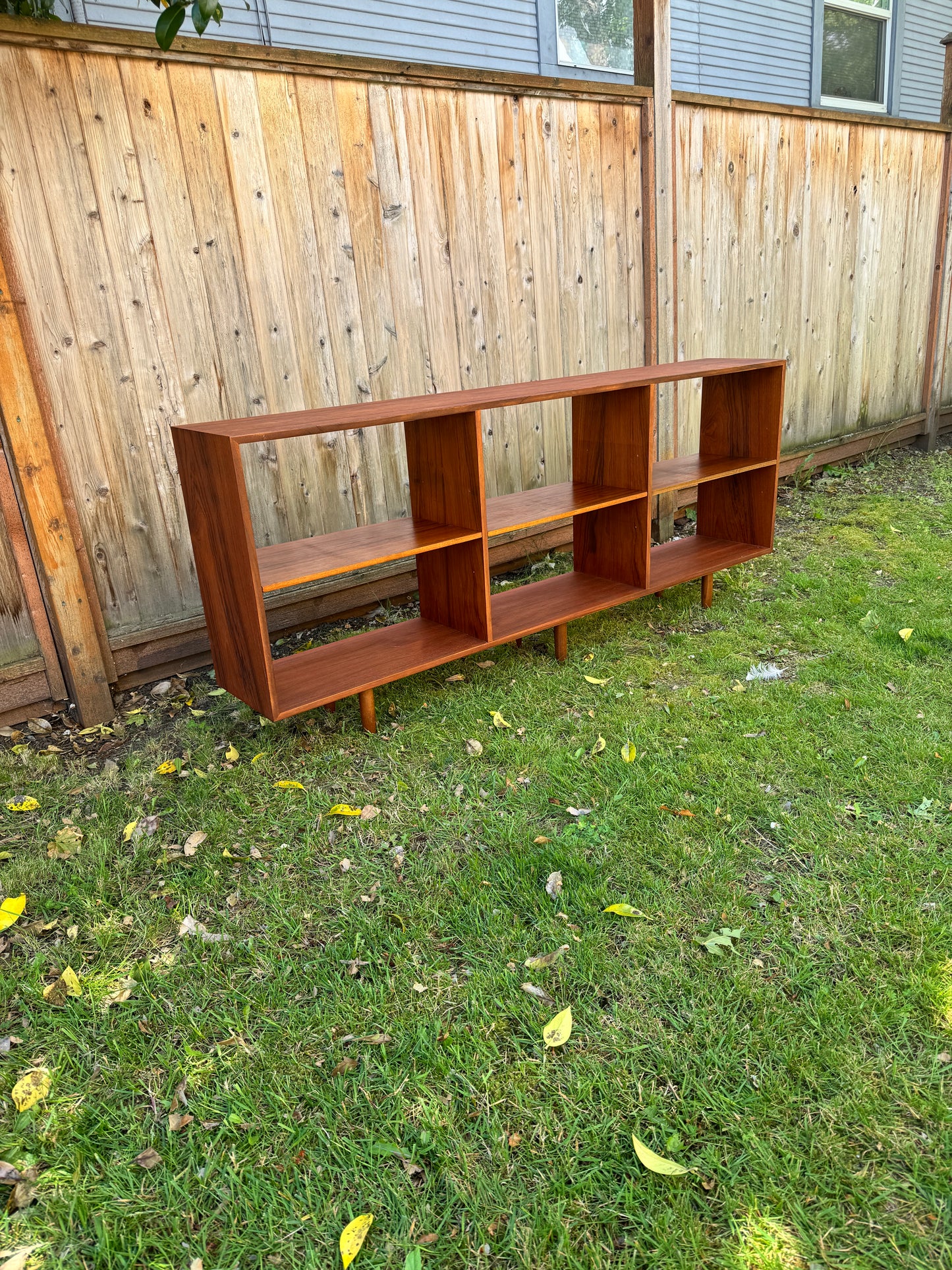 Punch Designs Vintage Teak Bookcase