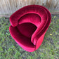 The Ripe Cherry Swivel Armchair