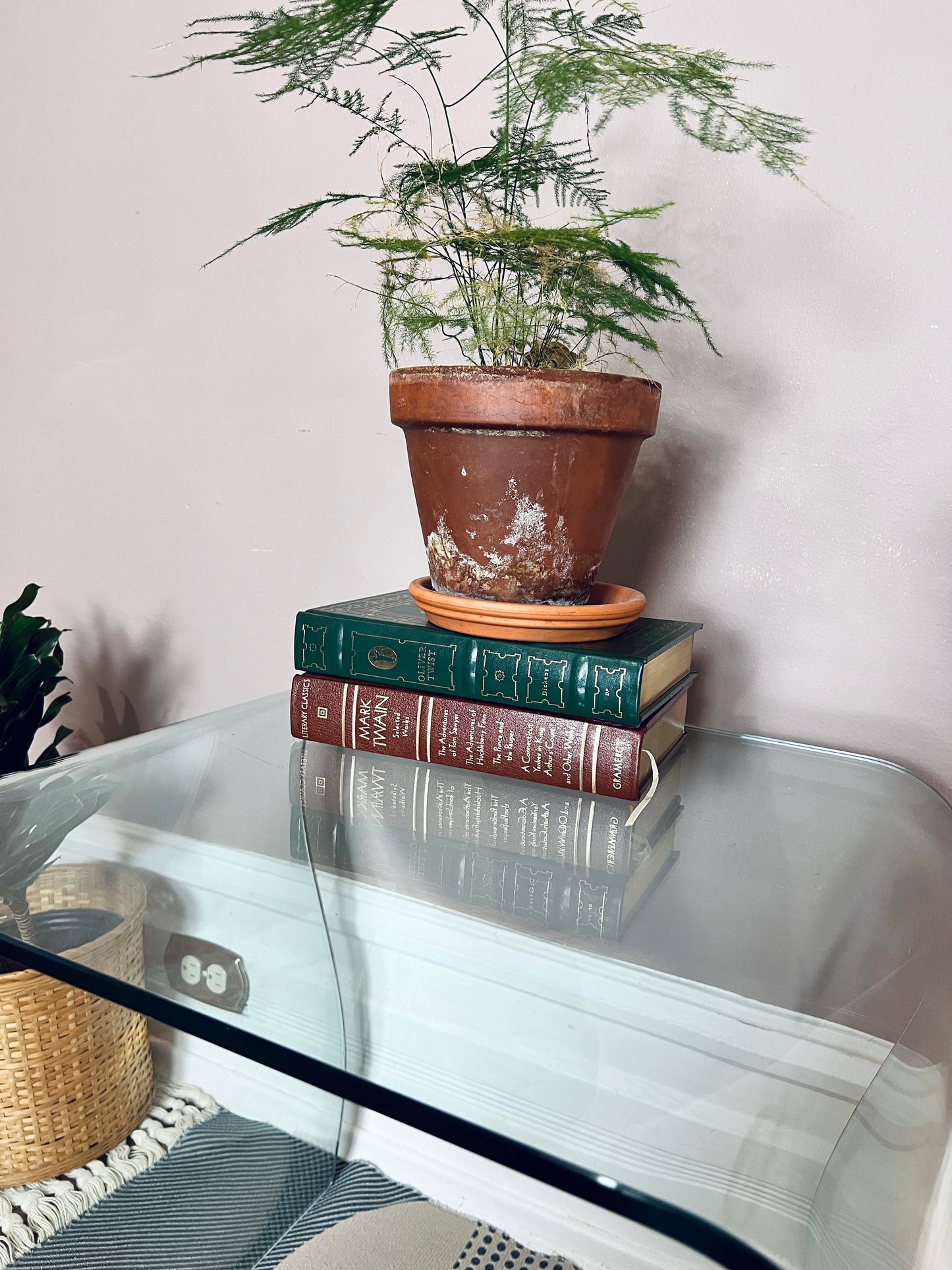 The Marcelo Glass Side Table