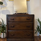 Vintage Arts & Crafts Solid Oak Dresser