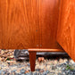 The Hakon Teak Headboard & Nightstands