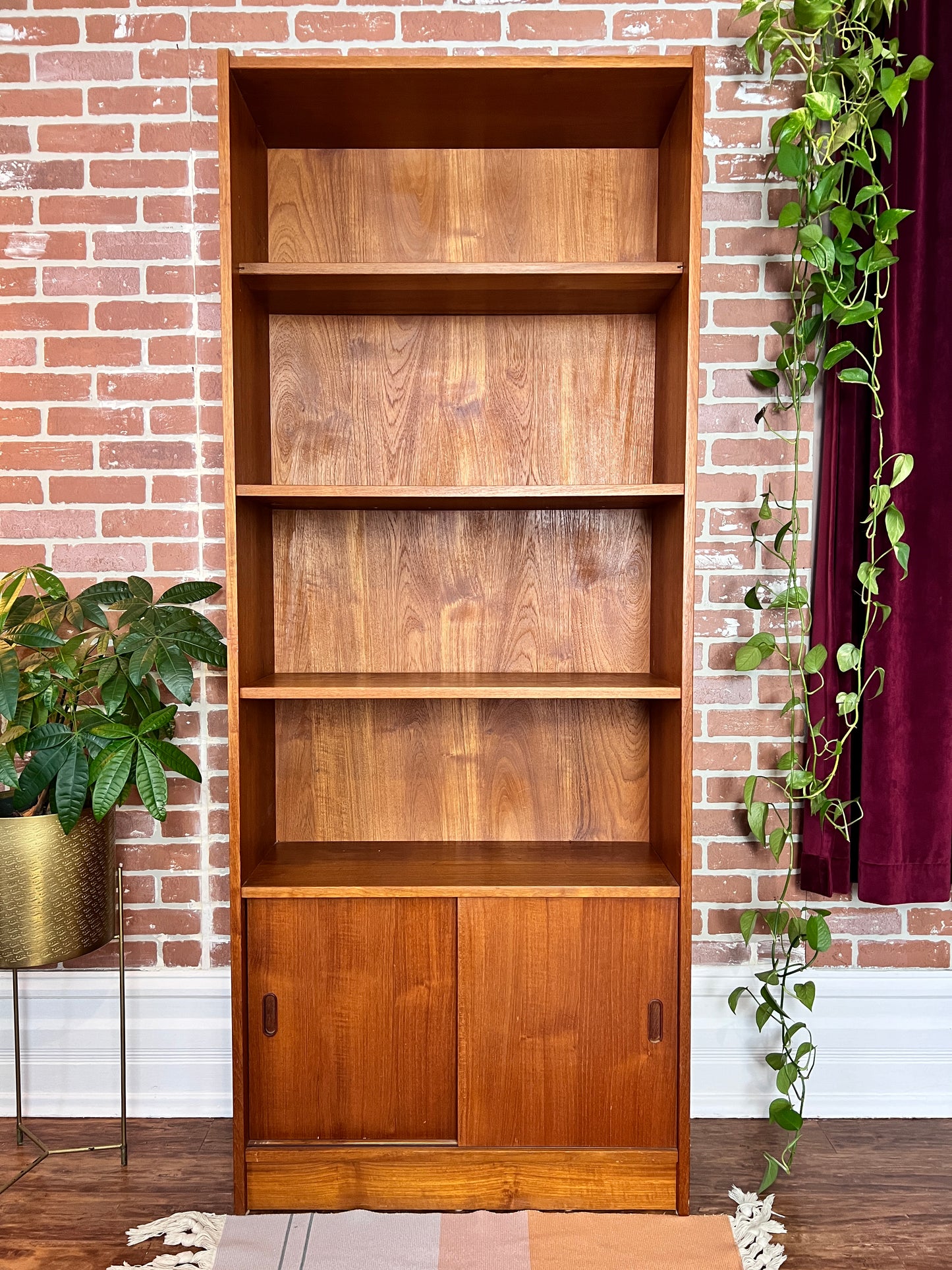 The Emil Danish Teak Bookcase