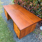 Vintage Executive Teak Desk