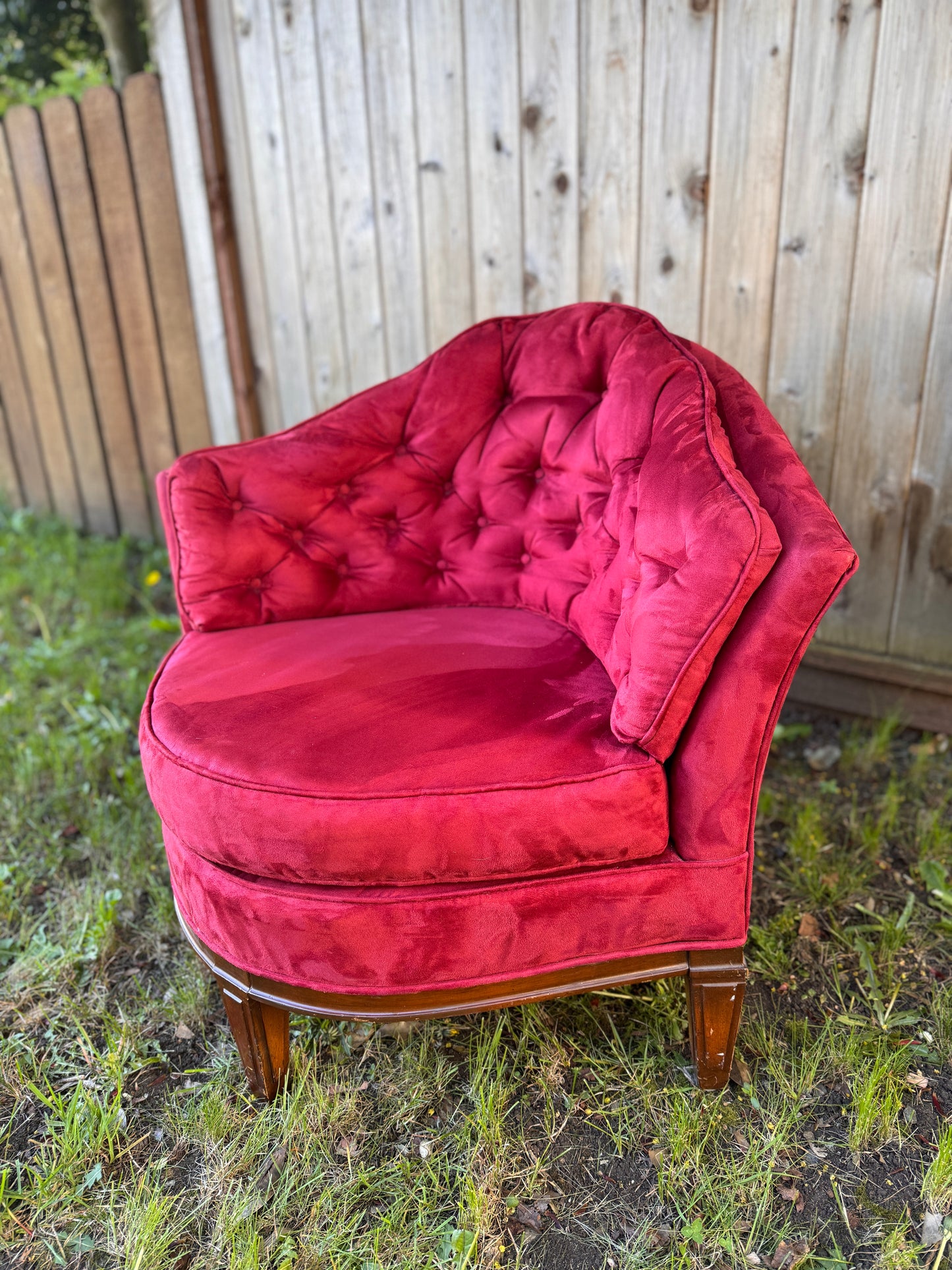 The Red Wine Armchair