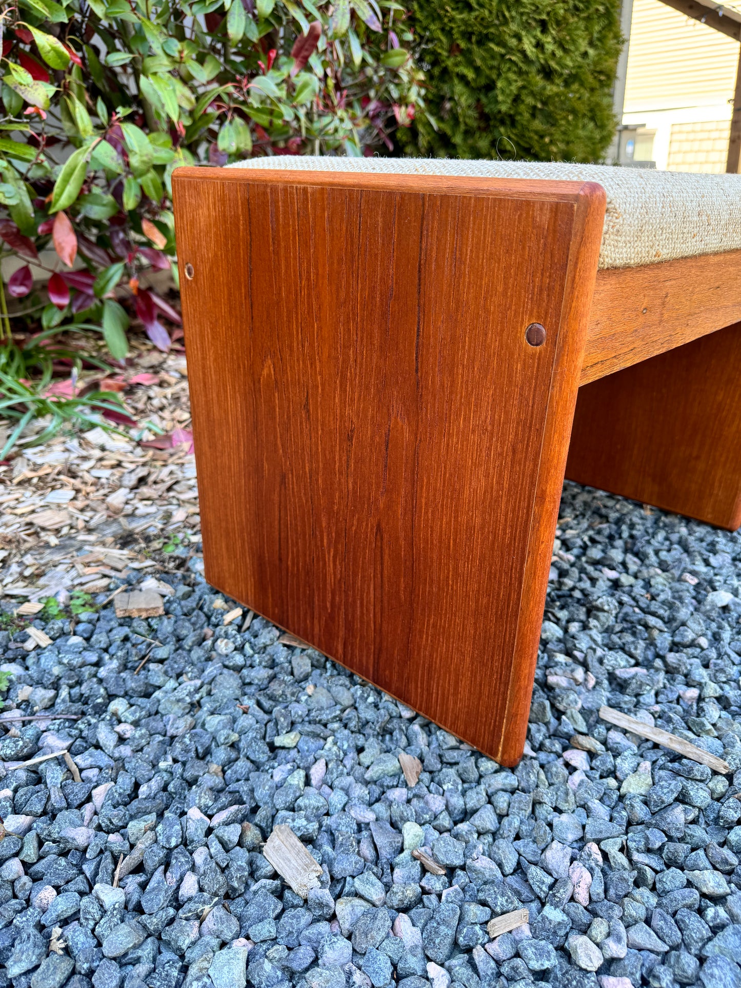 The Vamdrup Danish Teak Bench