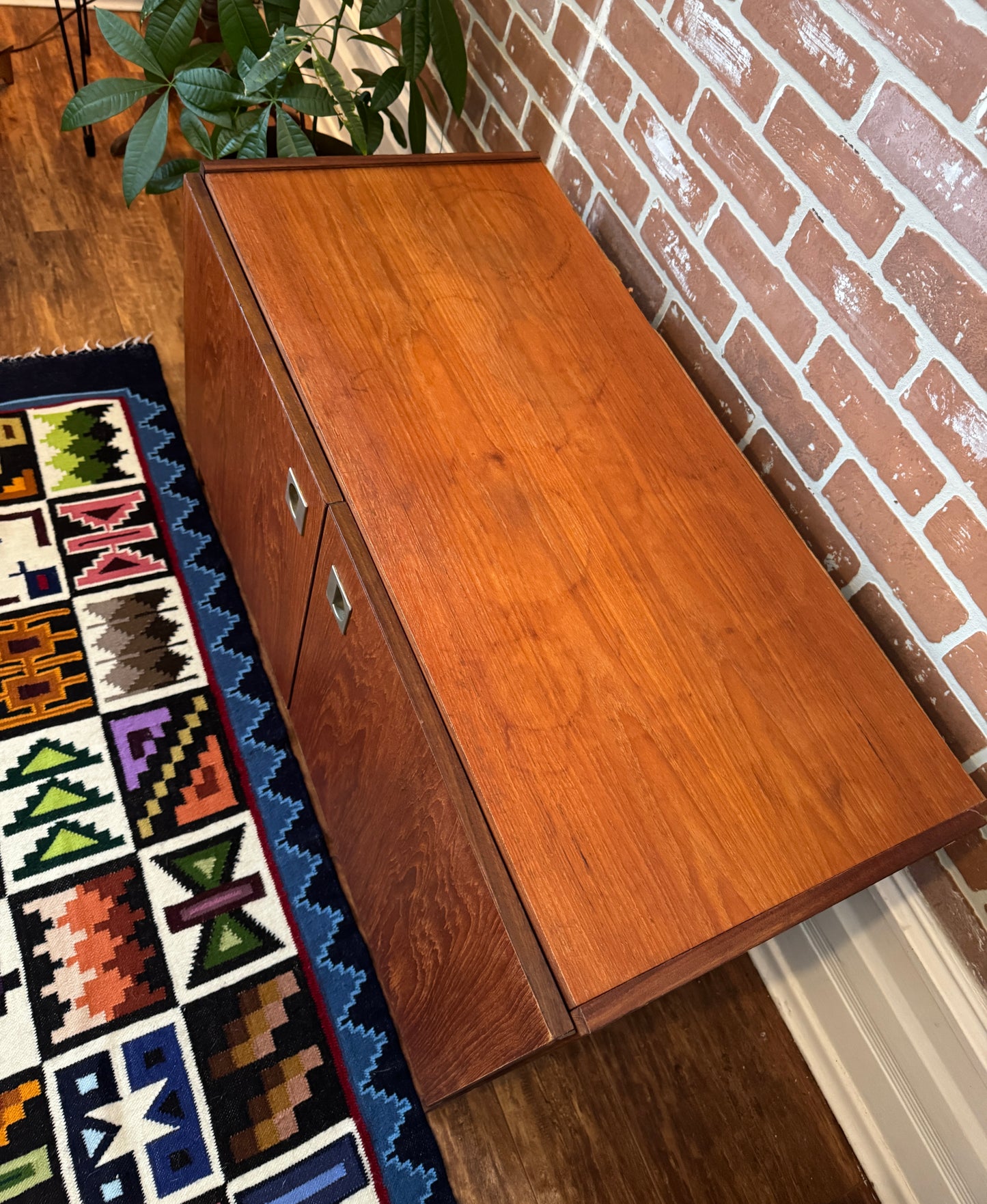 Vintage Danish Teak Storage Cabinet