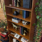 Vintage Teak Adjustable Bookshelf