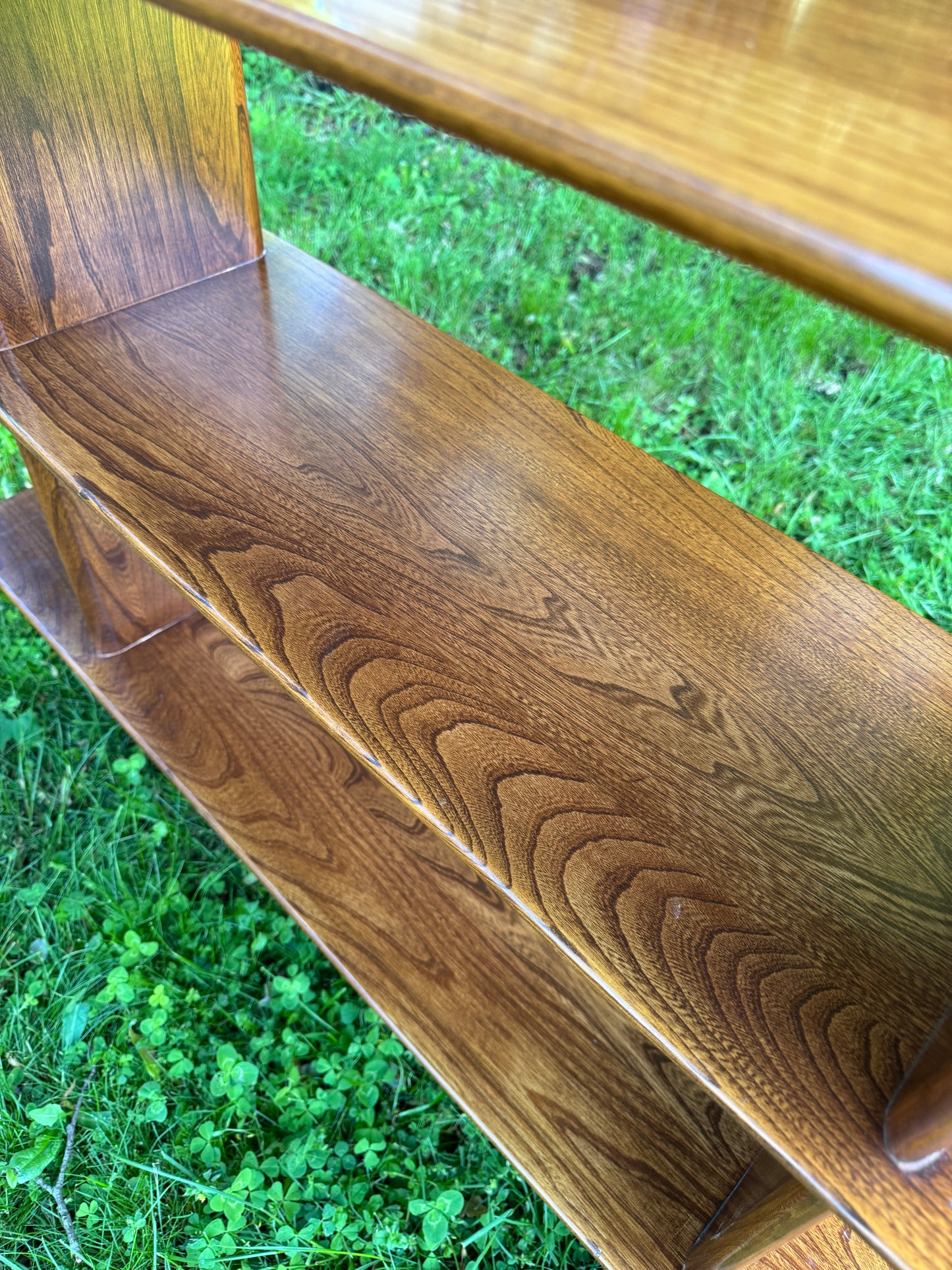 Stunning MCM Solid Elm Shelf