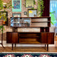Vintage Danish Rosewood Sideboard & Hutch