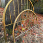 Vintage Brass Queen Size Bed Headboard & footboard