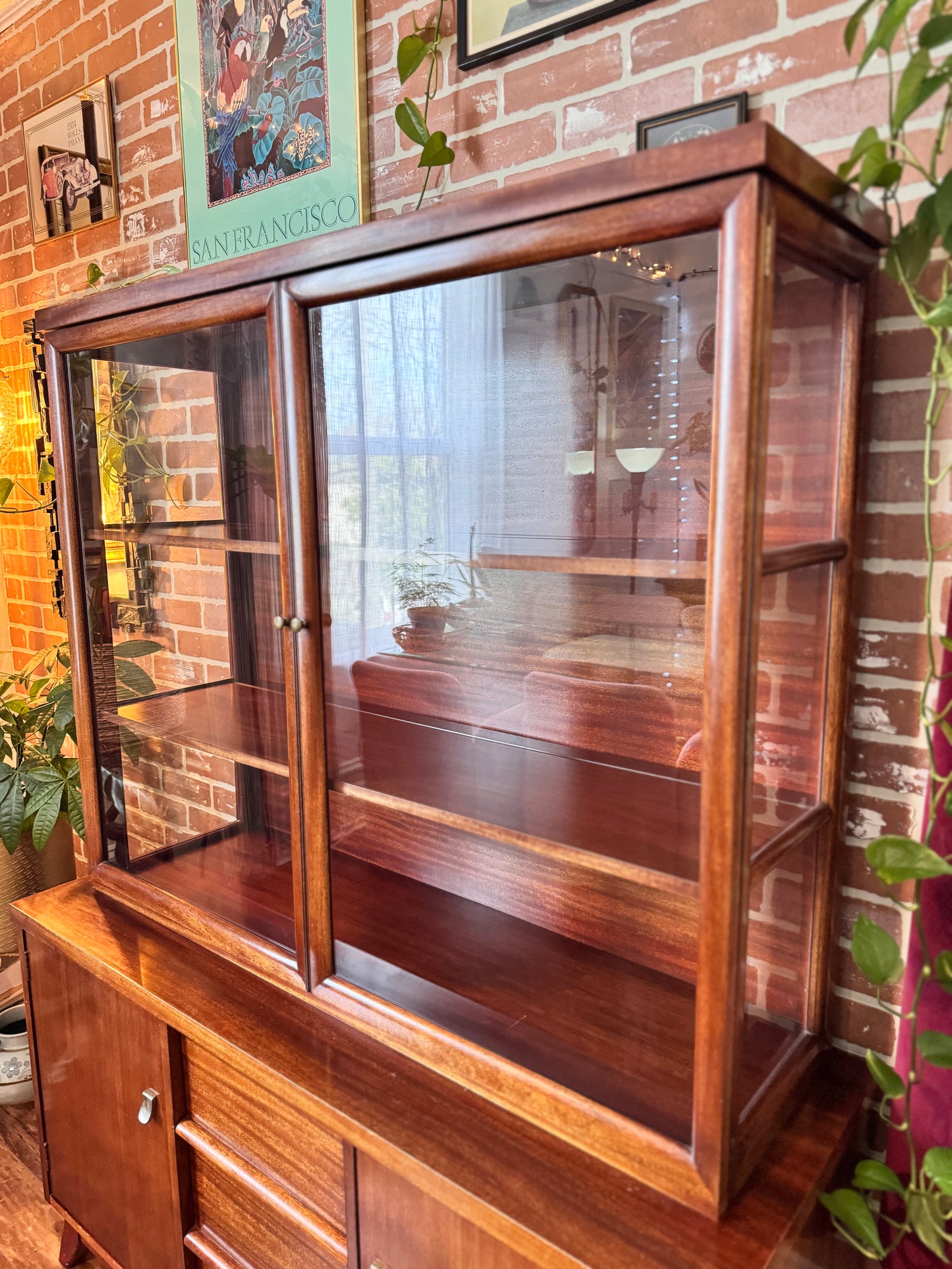 The Mahogany China Cabinet