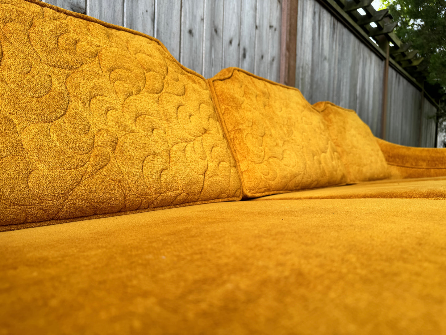 The Golden Sun Sofa